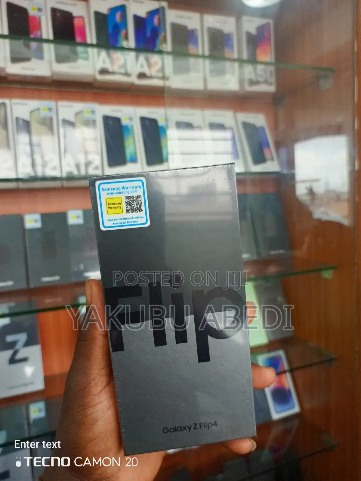 New Samsung Galaxy Z Flip4 256 GB Black