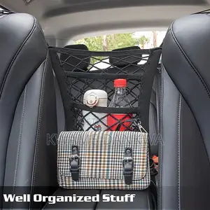 Universal Double Layer Car Mesh Organizer