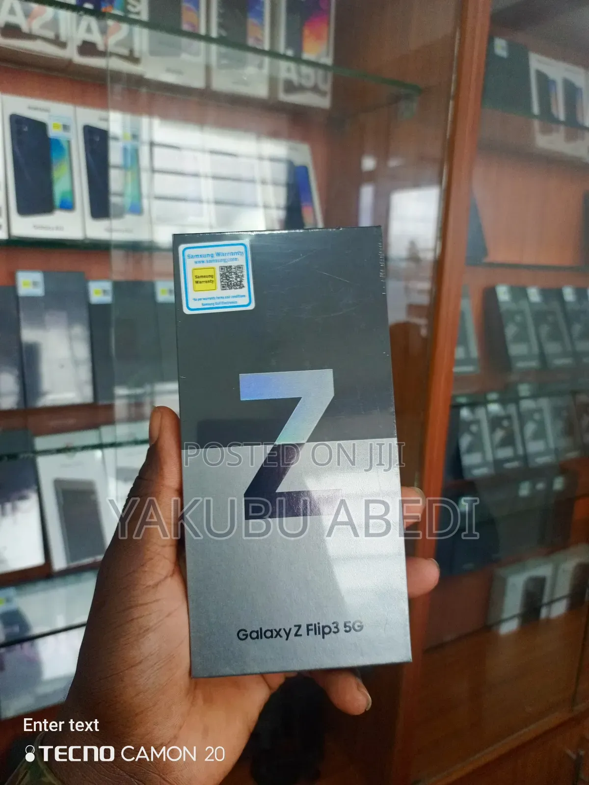 New Samsung Galaxy Z Flip3 5G 256 GB Gray