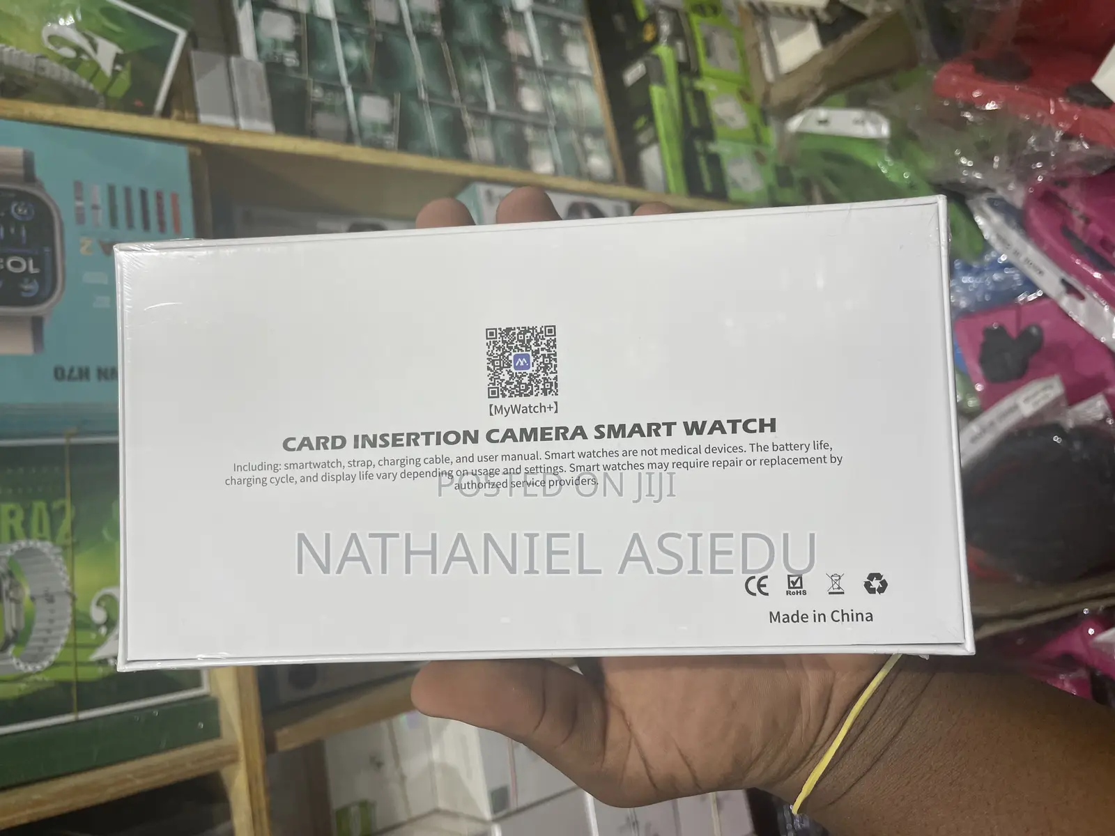 Bw11" Smart Watch With Sim Card Camera