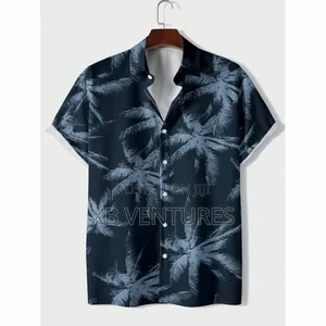 Versatile 3d Printed Coconut Tree Short Sleeved Shirt