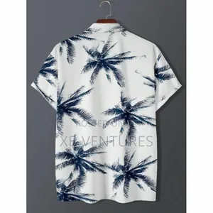 Versatile 3d Printed Coconut Tree Short Sleeved Shirt