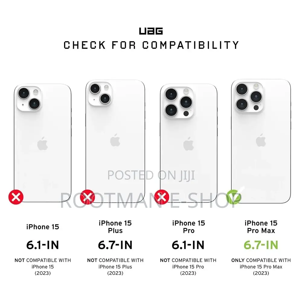 Urban Armor Gear Case Compatible With Apple iPhone 15 Pro Max