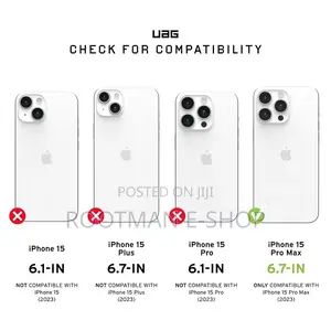 Urban Armor Gear Case Compatible With Apple iPhone 15 Pro Max