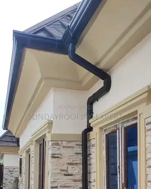 Unique Rain Gutter and Pipe System