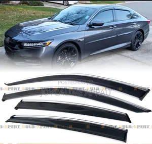 Honda Accord 2018 to 2022 Window Door Visor/Guard Chrome