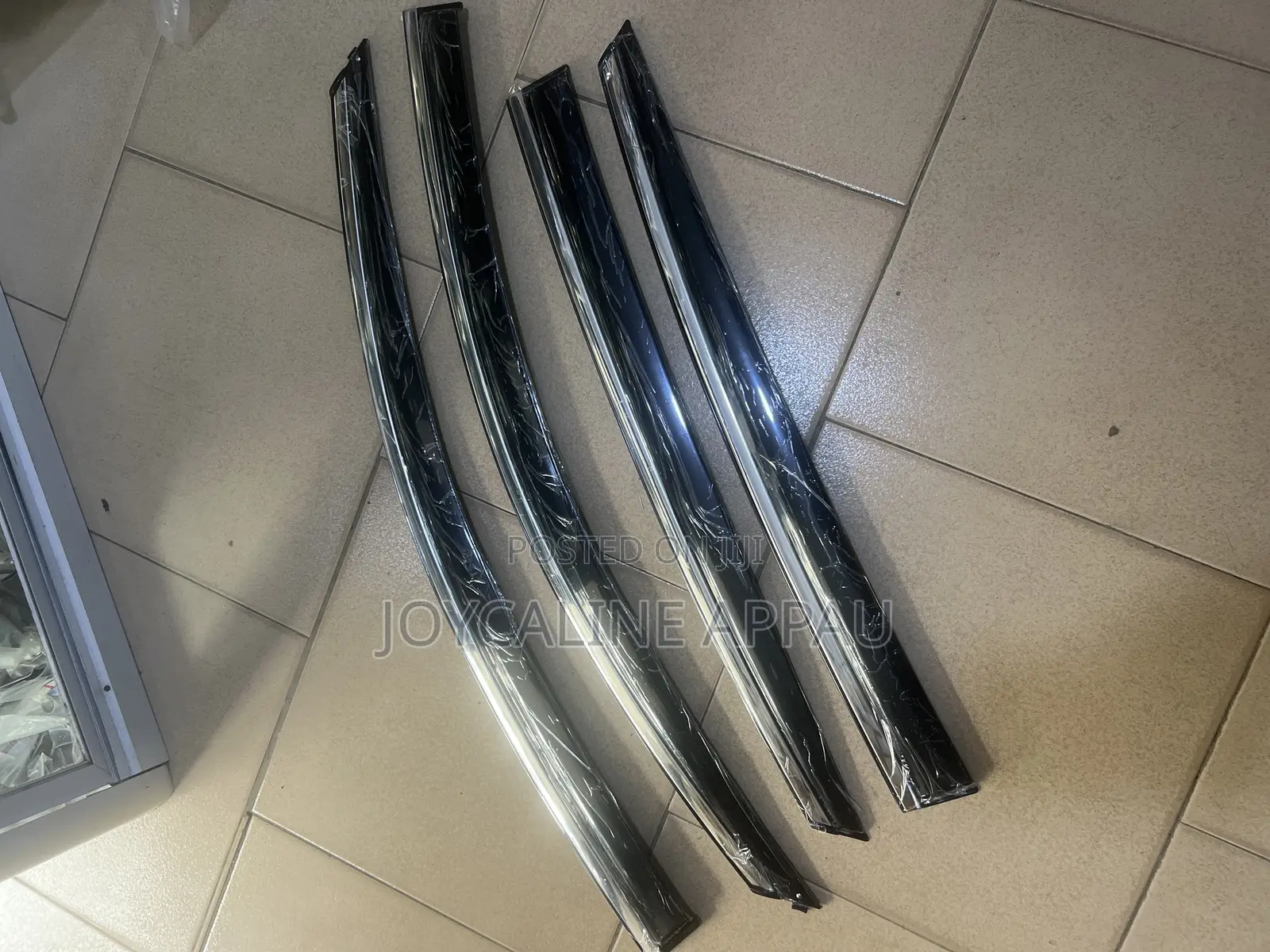 Honda Accord 2018 to 2022 Window Door Visor/Guard Chrome