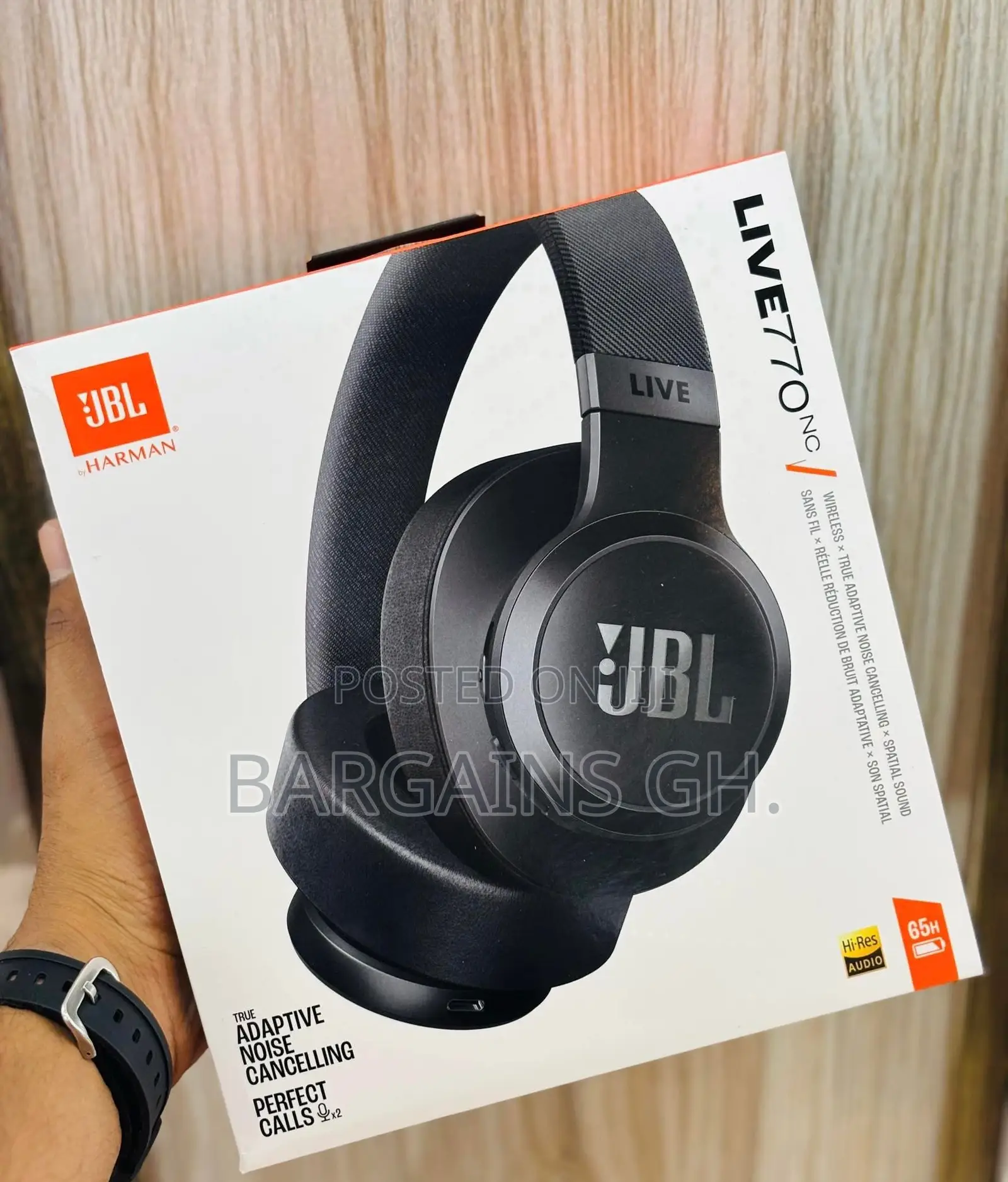 JBL Live 770 Nc Original Noise Canceling Headphone
