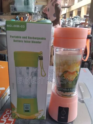 Portable and Rechargeable Battery Juicer Blender