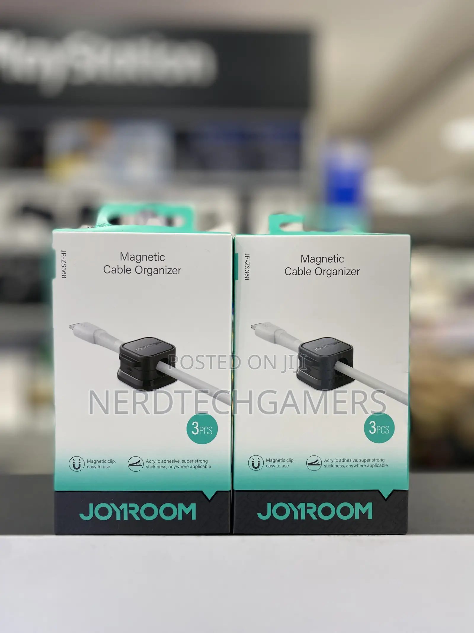 Joyroom Jr-Zs368 Magnetic Cable Organizer (6pcs)