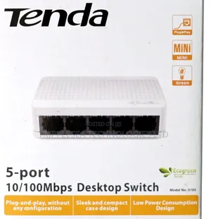 Tenda S105 5-Port Ethernet Switch