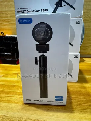 Emeet S600 Autofocus 1080p 60fps With Tripod Streaming Webcam
