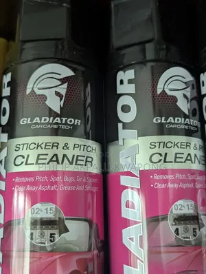 Sticker and Pitch Cleaner