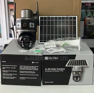 Ultra Ai Dual-Lens Wifi Solar Camera 6mp, Ultra Wi-Fi Solar PTZ Camera