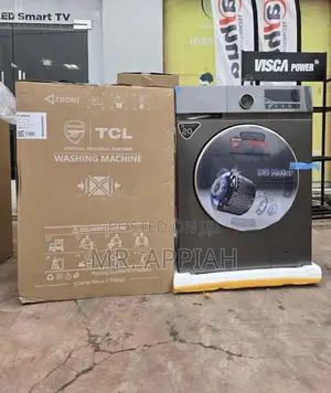 Finest TCL 9kg Front Load Electric Washing Machine(Fully Automatic)