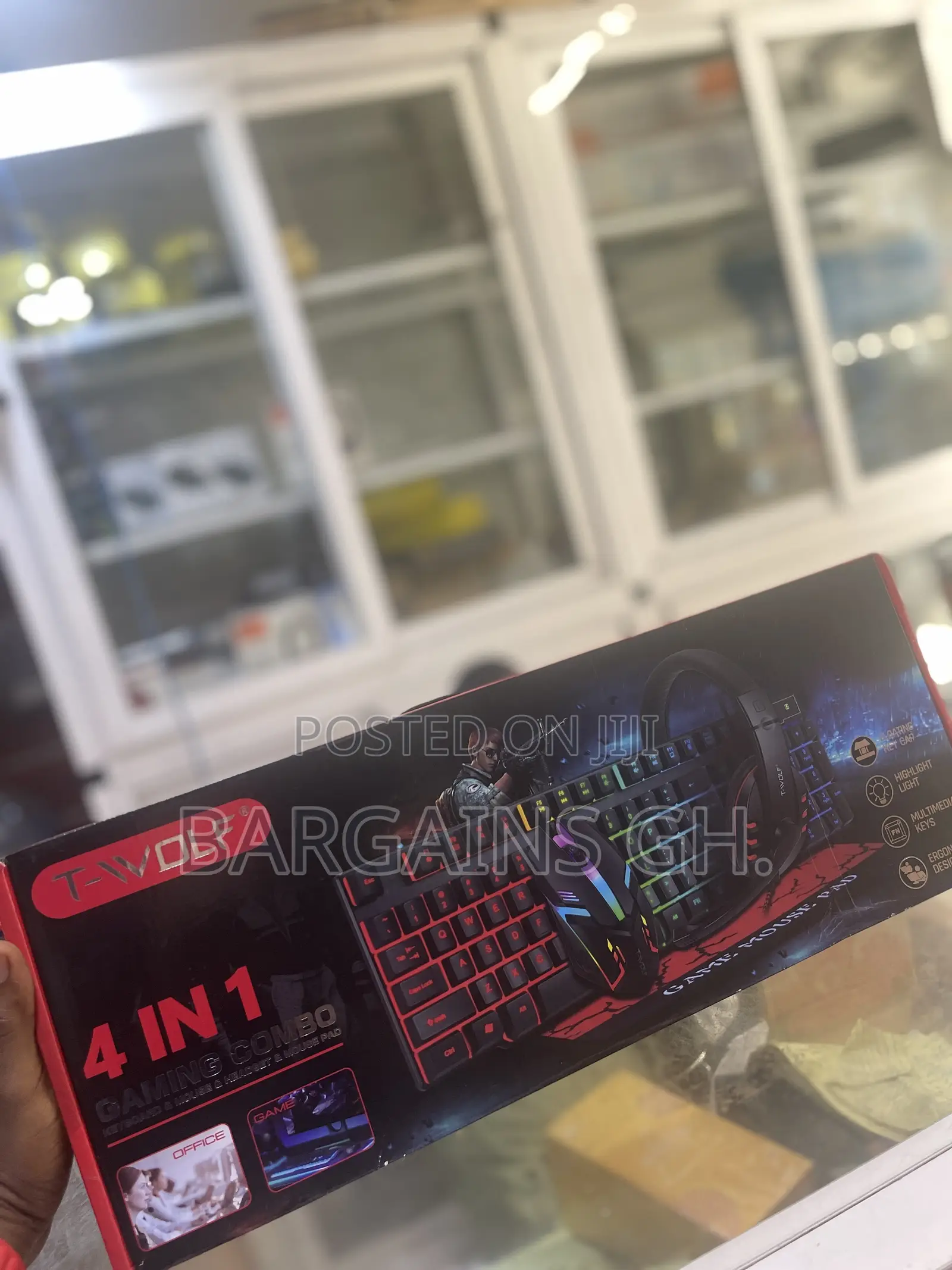 T-Wolf 4 in 1 Gaming Combo