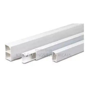 16x25 PVC Trunking Cable Management Duct – White