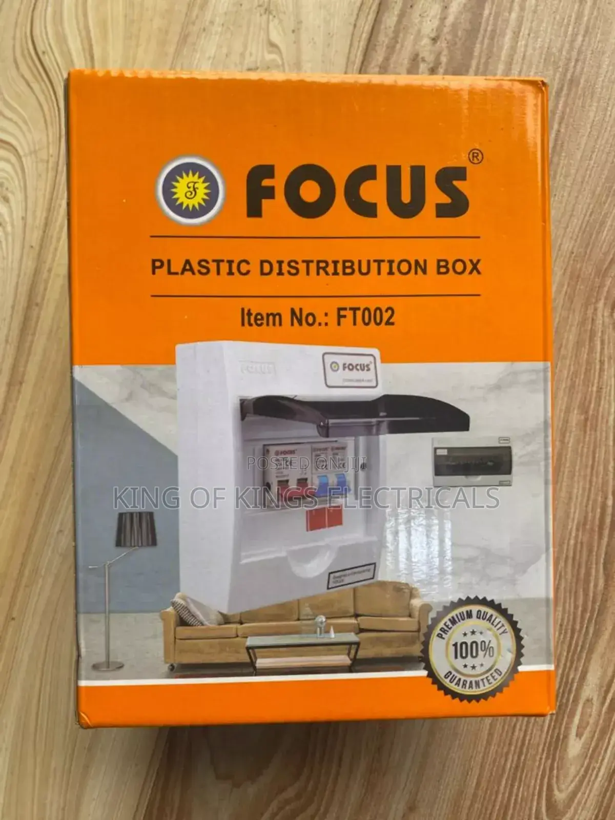Focus Plastic Distribution Box – 2 Way (Ft002)