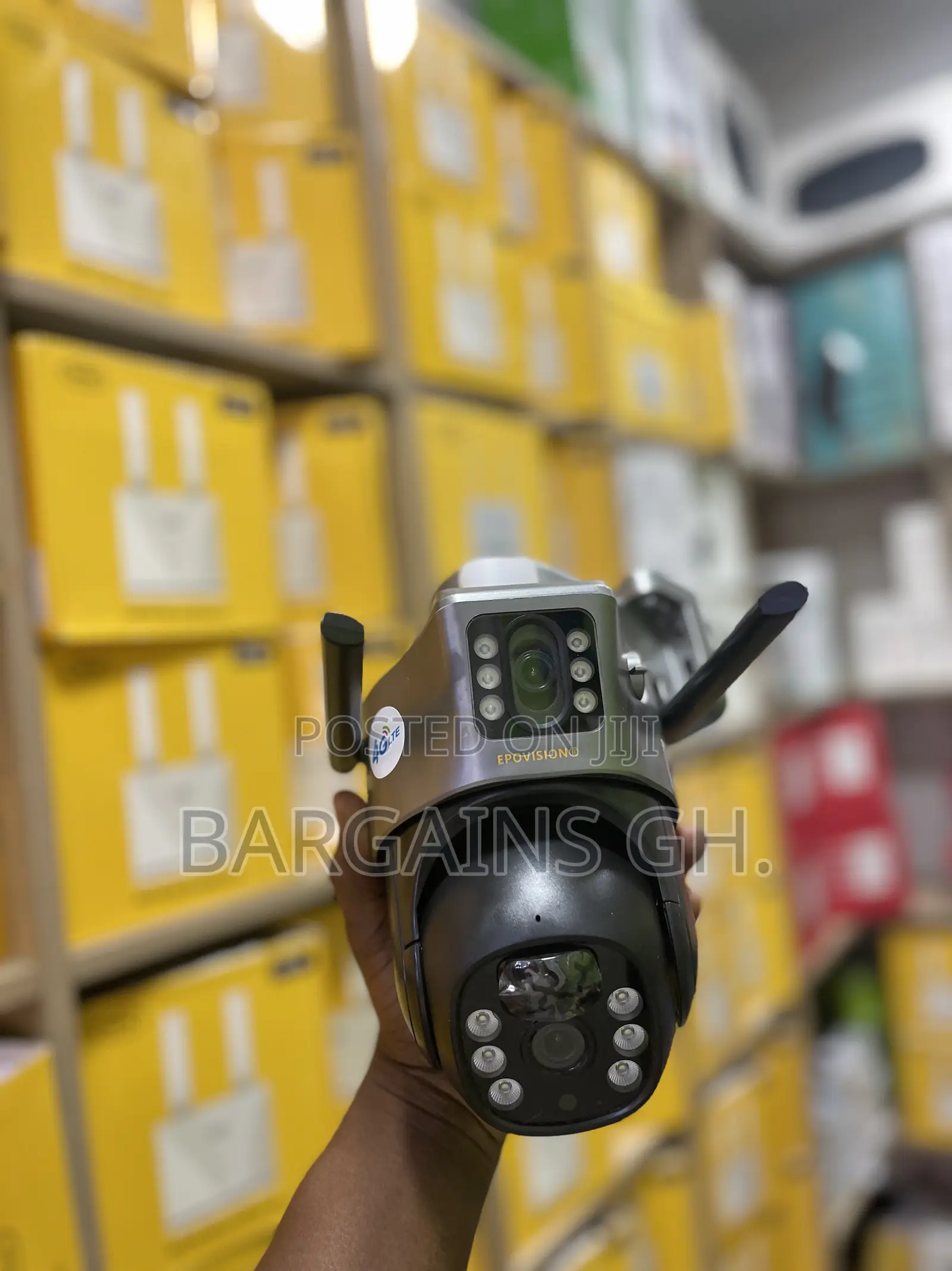 Epovision Solar CCTV Camera With 4g Sim Slot