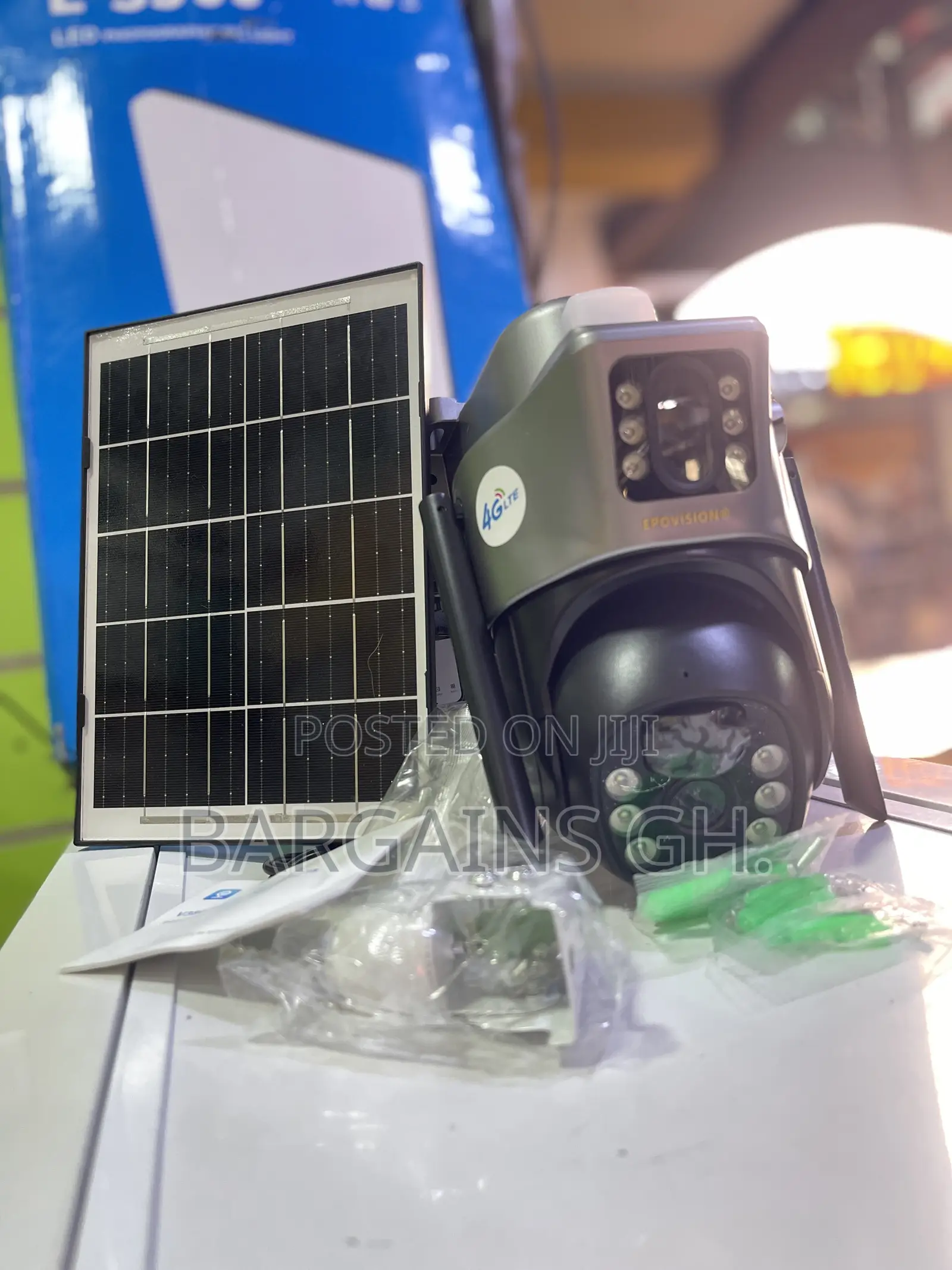 Epovision Solar CCTV Camera With 4g Sim Slot