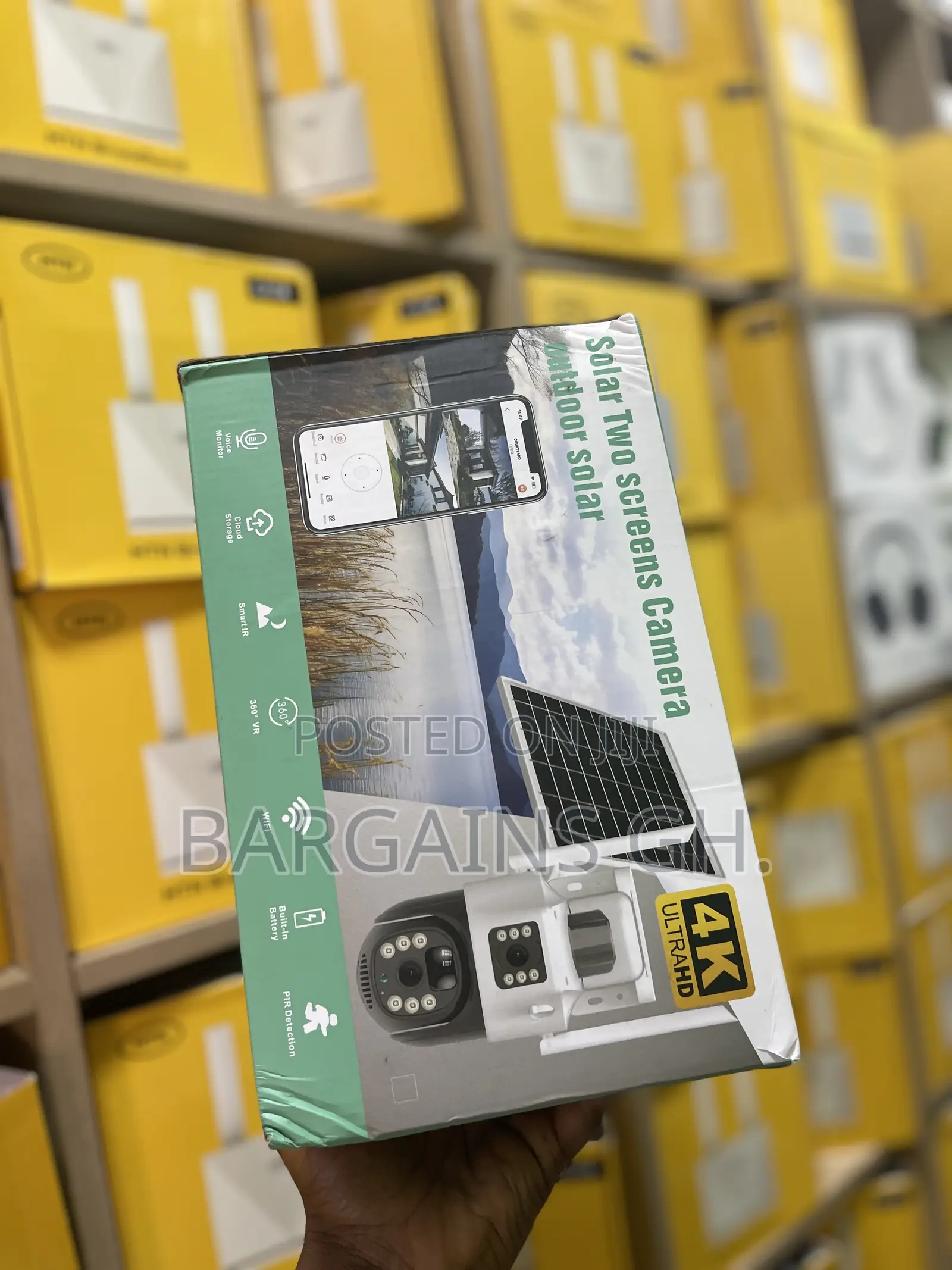 Epovision Solar CCTV Camera With 4g Sim Slot