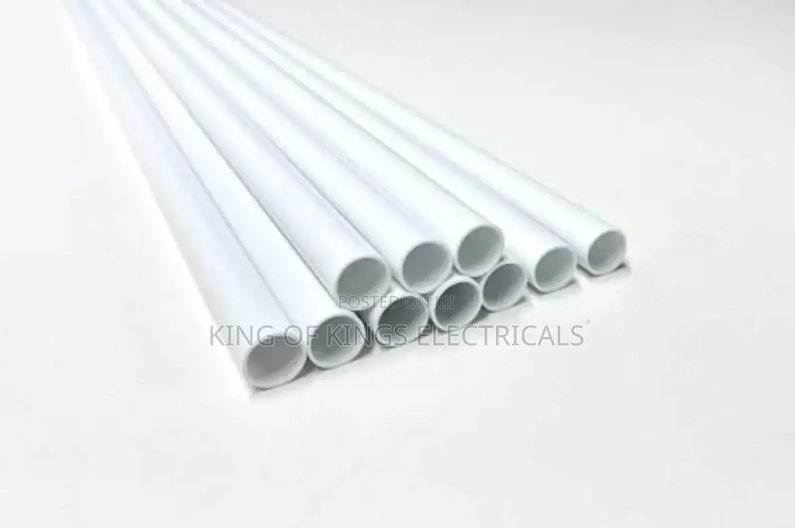PVC Electrical Conduit Pipe – White (Durable Wiring Protection)