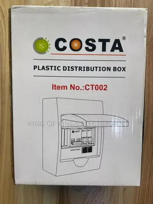 Costa Plastic Distribution Box – 2 Way (Ct002)