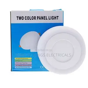 Two-Color Led Panel Light(12w) – Energy Saving Ceiling Light