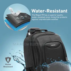 Water Proof Promate Laptop Bag / Traveling Trolley Bag
