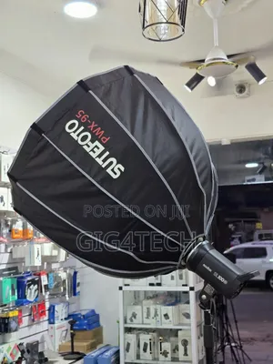 Sutefoto PWX-95 Parabolic Beauty Dish Softbox With Honeycomb Grid