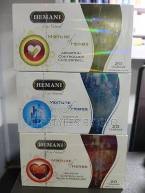 Hemani Cholesterol, Blood Pressure & Diabetics Tea