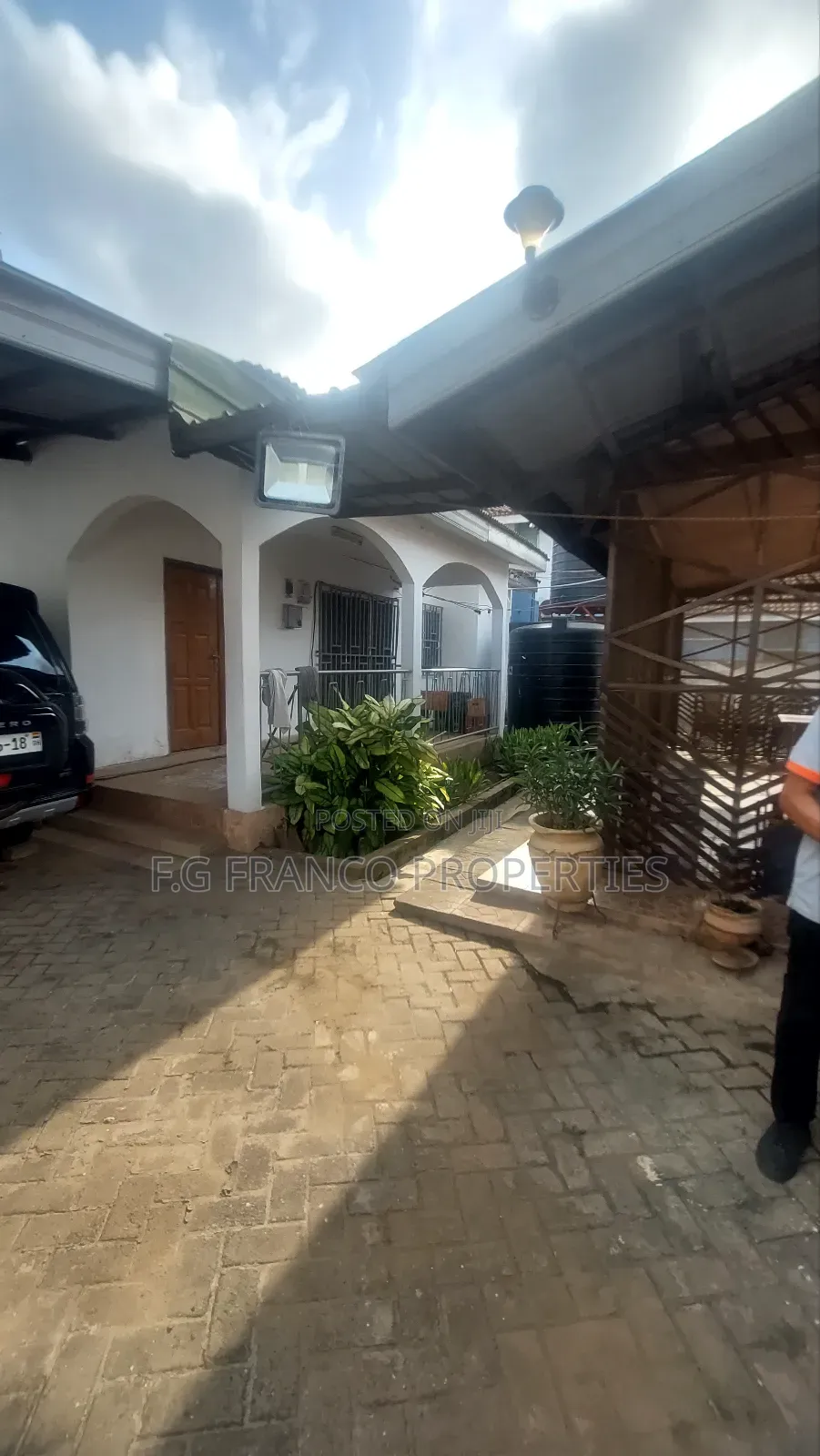 3 Bedroom With Shops for Sale at Spintex