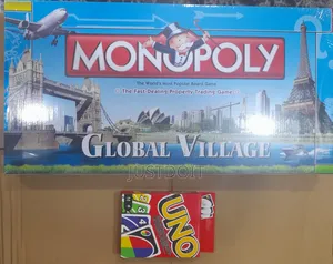 Monopoly + Uno Game Set