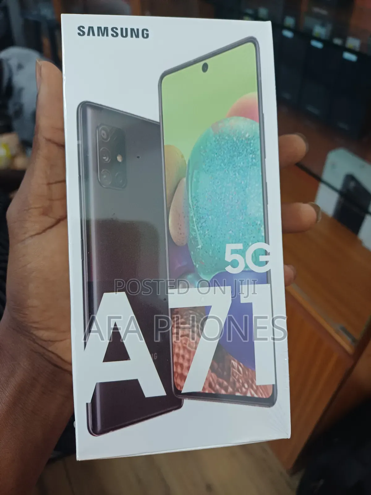 New Samsung Galaxy A71 5G 128 GB Black