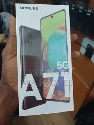New Samsung Galaxy A71 5G 128 GB Black