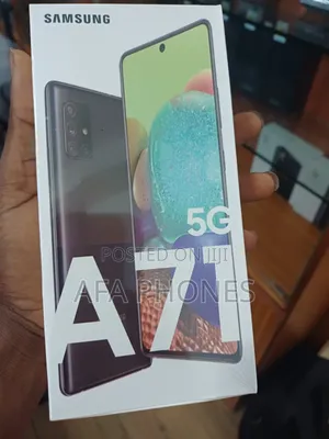 New Samsung Galaxy A71 5G 128 GB Black
