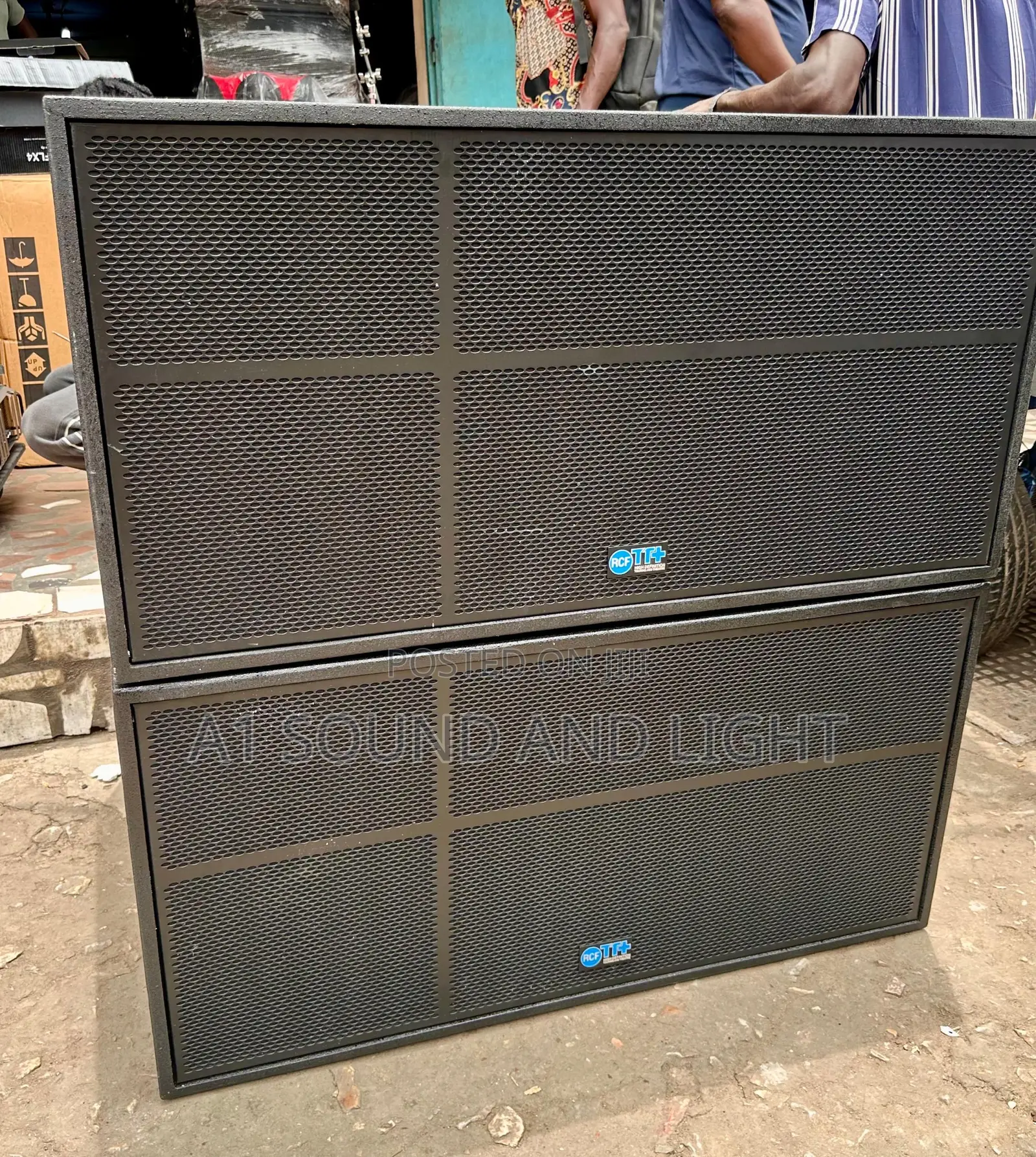 Rcf Tt Plus 2 X 18 Inches Bass Speakers