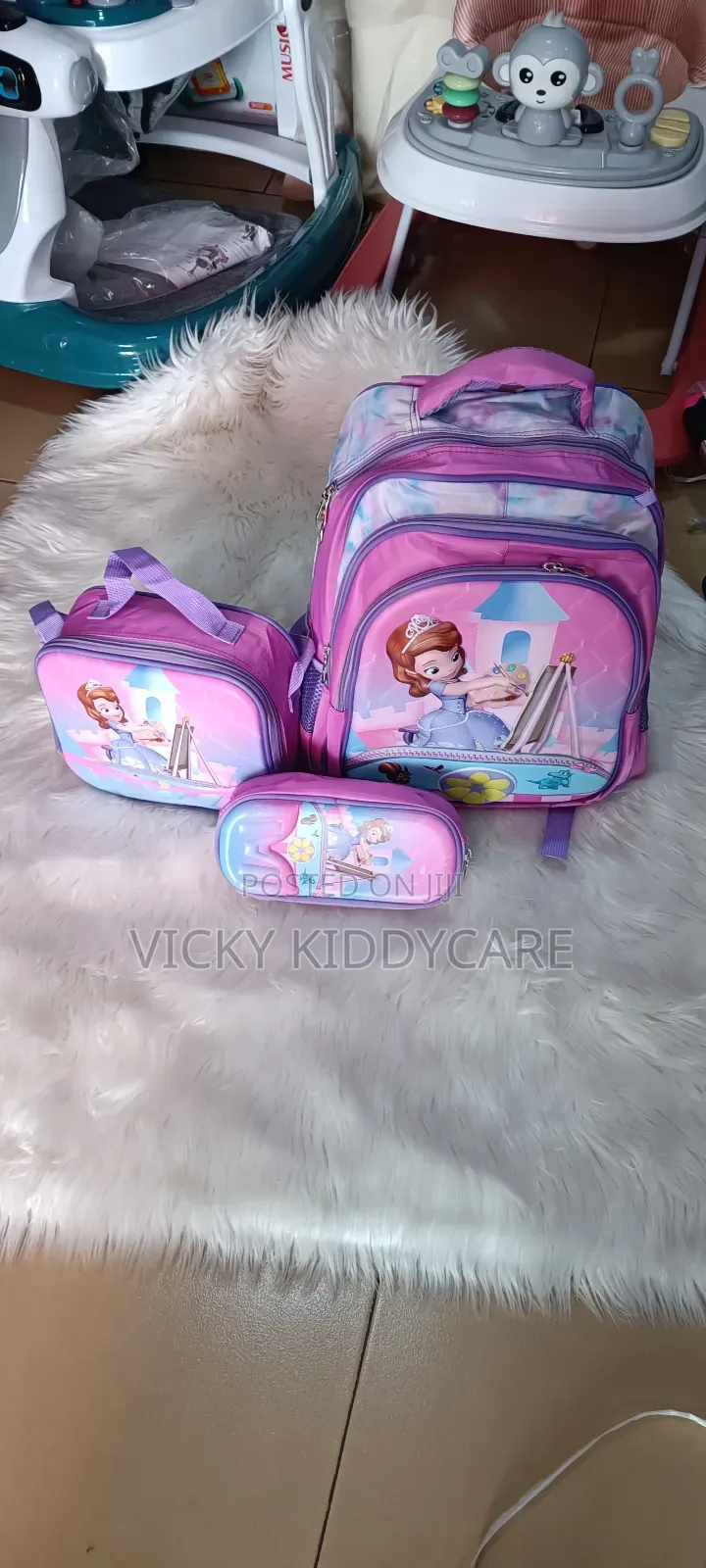 3 PCS School Bags for Girls