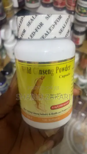 Wild Ginseng Powder Capsule