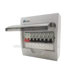 Surface Mount Distribution Box – 8 Way With Main Switch