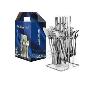 24 Pieces Stainless Steel Cutlery Set