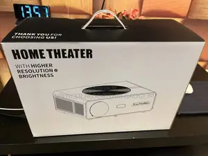 Q10 Touyinger Brand New Projector, Fresh in Box 9,500 Lumens Brightnes