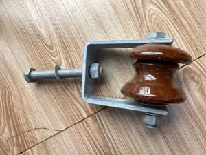 Heavy-Duty Ceramic Shackle Insulator With Bracket–Single Phase