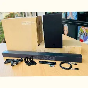 B-Series Soundbar Hw-B450f With Sub Woofer Black Samsung