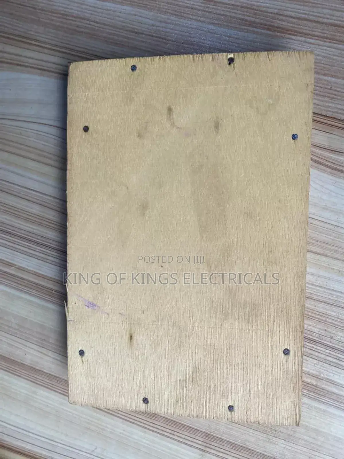 Polished Wooden Meter Board(Medium)–Strong Longlasting Electrical Base