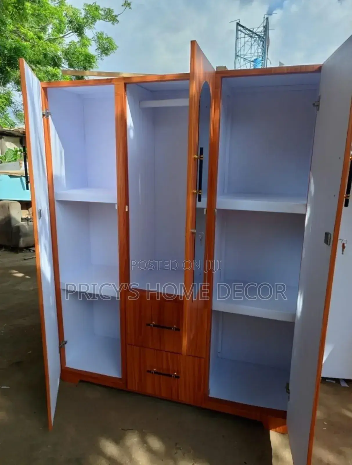 Elegant 3in1 Wardrobe || Very Durable