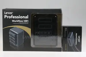 Lexar Professional Workflow Hr1 Four-bay Usb 3.0 Reader Hub - Black