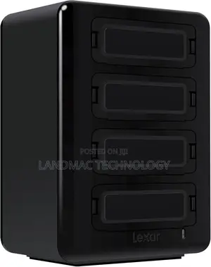 Lexar Professional Workflow Hr1 Four-bay Usb 3.0 Reader Hub - Black