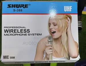 Shure S-388 Uhf 2in1 Microphone