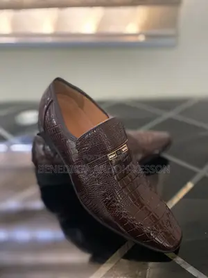Men's Quality Executive Leather Shoe (Brown )